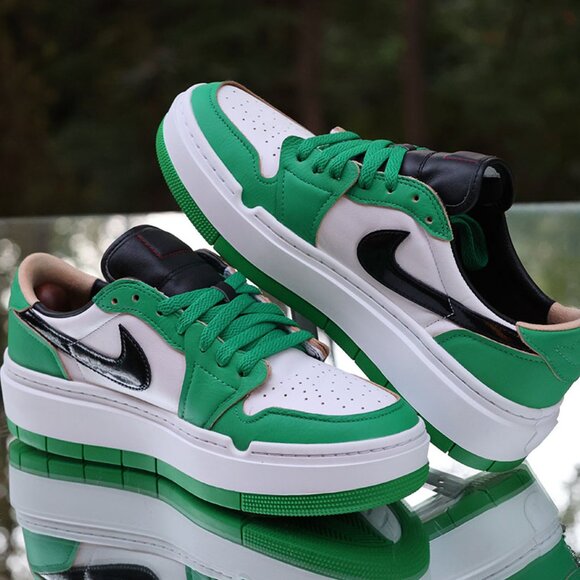 Air Jordan 1 Elevate Low SE Lucky Green - Picture 8 of 11